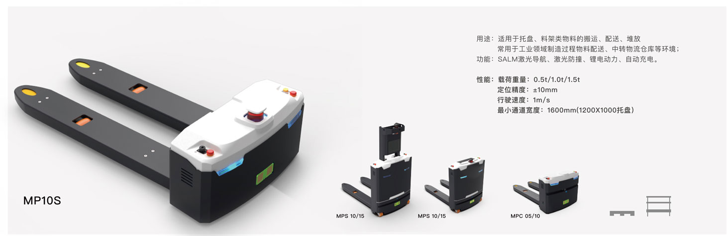 350vip浦京集团官网AGV机器人的A系列与M系列产品